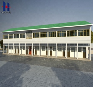 Construcción de oficinas prefabricadas, larga vida útil, estructura de acero, escuela - Product Image 2