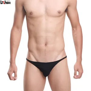 Custom Mens Sexy Underwear Factory High Quality Logo Waistband Hot China Gay Sexy Penis Cover Briefs Uzhot Men Underwear SU13004