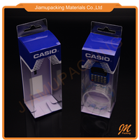 PVC personalizzato pieghevole, piccola scatola, scatola di imballaggio con finestra, scatola di imballaggio trasparente di plastica