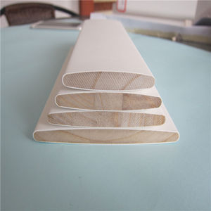 Tùy chỉnh thực hiện thiết kế hiện đại paulownia GỖ TRỒNG cửa chớp ngang mở cửa sổ nhựa cửa chớp cho khách sạn - Product Image 1