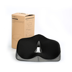 Visco Polyurethane Memory Foam Chair Seat <strong>Cushion</strong> <strong>Sciatica</strong> Relief Memory Foam Coccyx Hemorrhoid Seat <strong>Cushion</strong> for Office Chair - Product Image 4