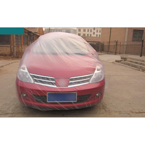 Custom monouso in PVC trasparente copri auto in alluminio impermeabile protezione UV copertura della pellicola della finestra con sacchetto di plastica - Product Image 4