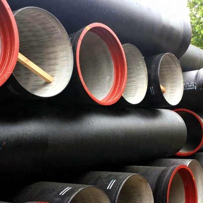 ISO2531 Cement Lining Ductile Cast Iron Pipe K9 Specifications