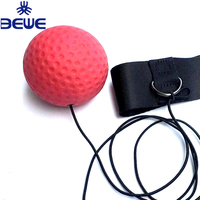 Ballon d'entraînement de boxe réflexe multicolore pour le fitness, prix de gros