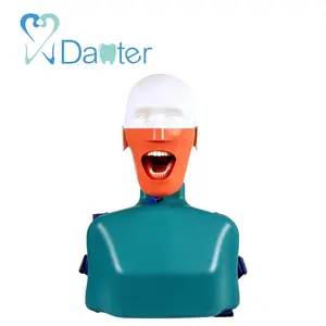 Excelente Dental simulación unidad superior silla montaje Torso con el fantasma de la cabeza