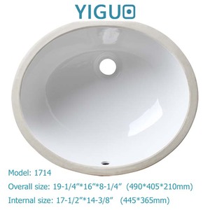 Lưu Vực Hình Chữ Nhật Hình Dạng Và Màu Trắng Bát Shape Sứ Tàu Sink 1611 - Product Image 6