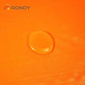 Противопожарные оранжевый цвет сварки одеяло ПВХ покрытием Ткань из стекловолокна - Product Image 4