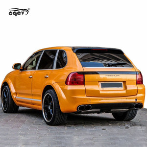 Kit corpo largo stile Th di alta qualità per <span class=keywords><strong>Porsche</strong></span> <span class=keywords><strong>Cayenne</strong></span> 955(04-08) paraurti anteriore paraurti posteriore minigonne laterali e parafango largo - Product Image 4