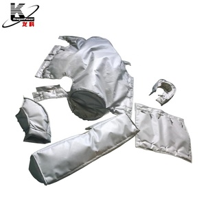 Chaqueta de Aislamiento Térmico Industrial DN25-DN600 para Válvula de Bola de 25 mm, Recubierta de Fibra de Vidrio y Silicona - Product Image 5