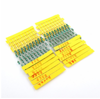 0307 DIP 1/4W 12 types d'inductance d'anneau de couleur chaque 10 pièces inducteurs ensemble assorti Kit 1UH 10 22 33 47 100 150 220 330 470 560 1MUH