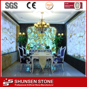 Translúcido piedra artificial hoja translúcida <span class=keywords><strong>Onix</strong></span> granito piedra precio - Product Image 2