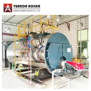 1-20ton/hr industrial methane gas steam boiler price