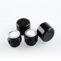 Bouchon d'aération noir hydrophobe IP68 haute température à clipser pour phare, diamètre 7,8 mm