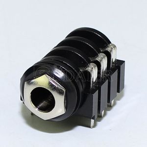 Prise audio <span class=keywords><strong>femelle</strong></span> 4 broches 1/4 pouce 6,35 mm Montage sur circuit imprimé Prise stéréo - Product Image 6