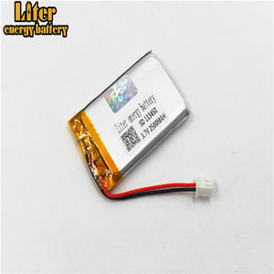 Разъем 2,0-2 P 113450 2500 mah 3,7 v перезаряжаемая lipo батарея солнечная литий-ионная полимерная литиевая батарея с PCM - Product Image 2