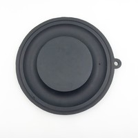 Diaphragme de pompe en caoutchouc renforcé de tissu de coton NBR pour pièces d'étanchéité de machines