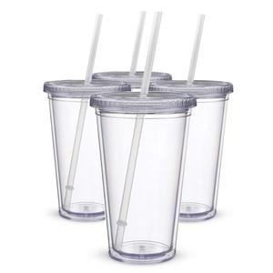 Maars-vasos aislantes clásicos, acrílico de doble pared, 16 <span class=keywords><strong>oz</strong></span>., paquete de 4 - Product Image 1