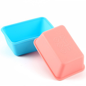 BPA Cấp Thực Phẩm Miễn Phí Nhỏ Hình Chữ Nhật Silicon Cupcake Khuôn Tái Sử Dụng Mini Silicone Loaf Baking Pan Nướng Khuôn - Product Image 4