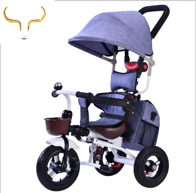 Carrinho de bebê da china, novo carrinho de bebê da moda, triciclo, um botão, dobrável, bicicleta, à prova de choque e antiderrapante