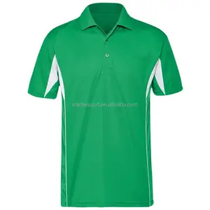 Kaus Golf pria, kaus Golf sutra kualitas tinggi Unisex, kaus olahraga