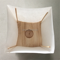 Lanternes flottantes chinoises en bois personnalisées avec impression, 15*15*25 cm, pour fêtes et événements (vente en gros)