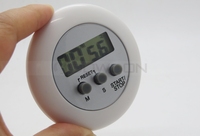 Jam Tangan Dapur dengan Stopwatch, Digital Magnetik LCD Penghitung Waktu Alarm Balap