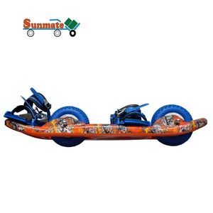 Best Verkopende Diy Nieuw Ontwerp Hoge Kwaliteit Plastic Dek 8 Inch Pneumatische Off-Road 2 Wielen Scooter Skateboard Longboard