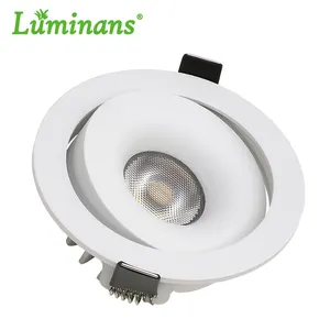 Luminans 최고의 가격 IP54 7 와트 디 밍이 최근 LED 통 COB 조정 유럽 시장