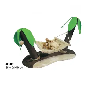 Wholesale Factory Manufacturer Bamboo Wood Car Swing Cat Pet Dog Hammock Bed For Dog