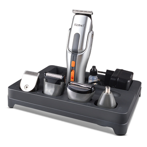 Kemei KM-680A <span class=keywords><strong>Kit</strong></span> de Toilettage Professionnel 8-en-1 pour Salon de <span class=keywords><strong>Coiffure</strong></span>, <span class=keywords><strong>Tondeuse</strong></span> à Cheveux Rechargeable pour Hommes, Fabriqué en Chine - Product Image 1