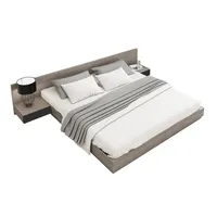 Slaapkamer Meubels Elegantie Volwassen Bed Frame Moderne Bed King Size Met Opslag