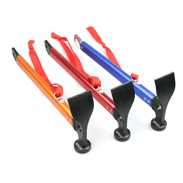 Палатка для кемпинга с ручкой-пешком, молоток, съемник, алюминиевая рукоятка, многофункциональный алюминиевый уличный молоток для палатки