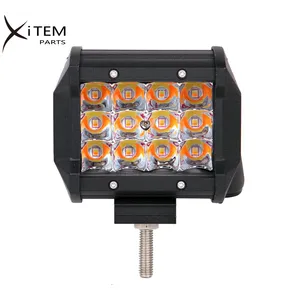 Thanh Đèn LED Hai Màu Thanh Đèn Led Xe Hơi Thanh Led Hai Chùm 3000K 6000K 4 Inch