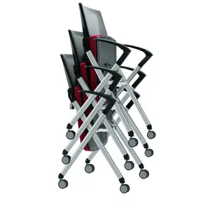 新时尚轻量级现代会议椅子与扶手