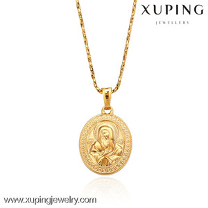 31893 Xuping Pendentif De Mode avec Plaqué Or <span class=keywords><strong>18</strong></span> K, Vierge Marie Bijoux Pendentif En Or - Product Image 2