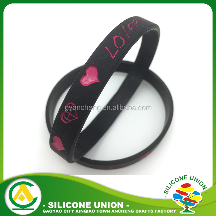 Силиконовые Браслеты Фабрики Китая Бесплатный Образец Оптовая Дешевые Пользовательские Силиконовые Браслеты