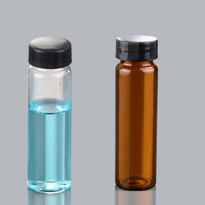Tubo de prueba de vidrio de borosilicato alto, con tapa de tornillo, venta al por mayor y personalizada, en Más tamaños - Product Image 4