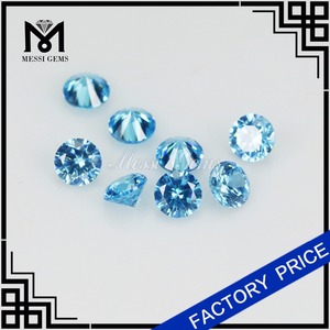 3.0mm ronda <span class=keywords><strong>aquamarina</strong></span> bangkok circón cz piedra zirconia cúbico - Product Image 4