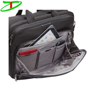 Large Expandable Business Trip Bag Executive <strong>Leather</strong> Briefcase for Men - Product Image 3