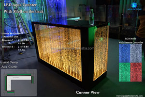 L Hình Dạng LED Bar Counter.Mini Bar. LED Bar. Bàn Tiếp Tân Thiết Kế Mới Nhất - Product Image 5