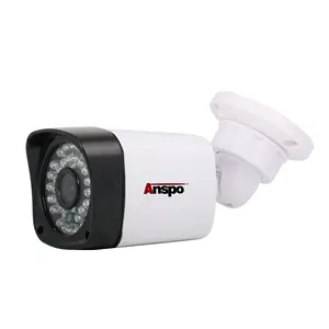 安斯波优质闭路电视摄像机套件4通道AHD DVR子弹防水室外室内安全摄像机套件