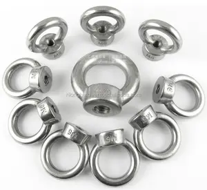 Stainless Steel /Steel DIN 582 Eye Nut Stainless Steel Marine Lifting Eye Nut Ring Nut