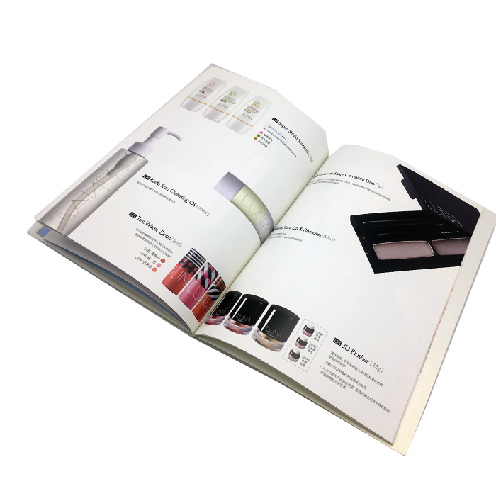 Дизайн Met Художественная печать журнал, брошюры с прострочкой седла, каталог, буклет