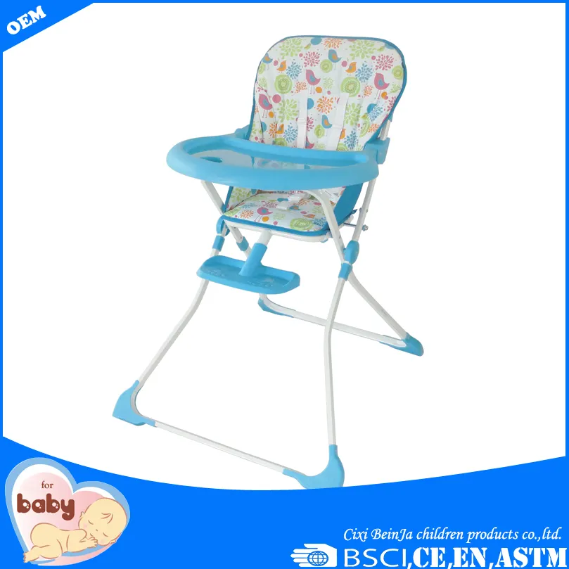 2015 high quality adjustable folding high baby chair baby sitting chair