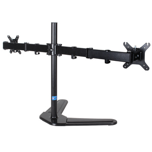 Hillport Dual Monitor <span class=keywords><strong>Stand</strong></span> 10-30 Polegada Desk Mount com Triângulo <span class=keywords><strong>TV</strong></span> <span class=keywords><strong>Stand</strong></span> CE Certified Duplo Monitor <span class=keywords><strong>Stand</strong></span> com Suporte