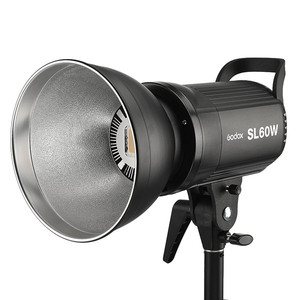 Lumière vidéo LED <span class=keywords><strong>Godox</strong></span> <span class=keywords><strong>SL</strong></span>-<span class=keywords><strong>60W</strong></span> version blanche, monture Bowens, 5600K - Product Image 2