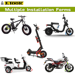 Lucchetto per Bicicletta ETOOK 750mm in Acciaio, Lucchetto per Scooter Elettrico e Moto con Supporto - Product Image 6