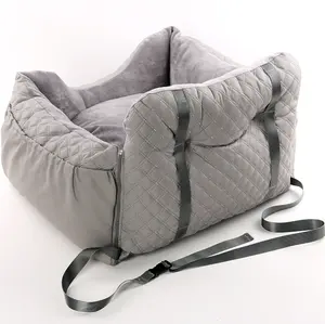 hochwertig bestseller outdoor individuelles luxus waschbares hunde autoabdeckung leder umweltfreundlicher stoff waschbares luxus hundebett