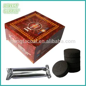 shisha cachimba tres reyes de briquetas de carbón vegetal - Product Image 1