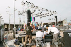 Ampliamente utilizado cuadrada <span class=keywords><strong>torre</strong></span> de celosía para line array altavoz audio - Product Image 6